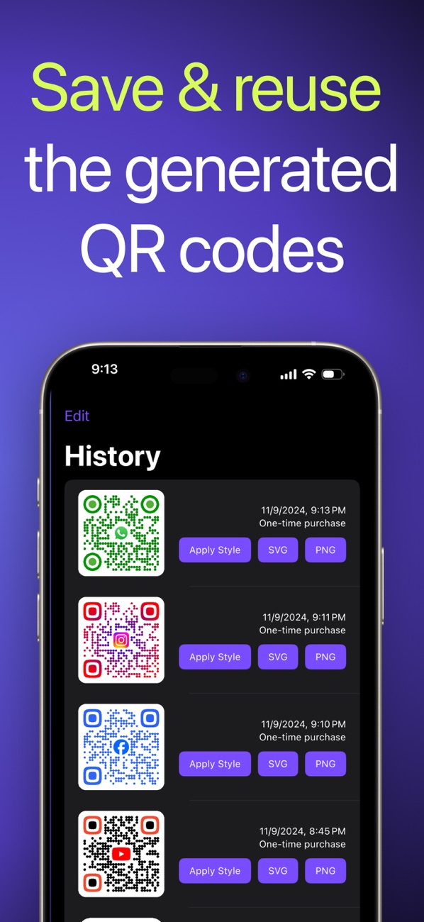 Branded QR Code Generator app screenshot 5